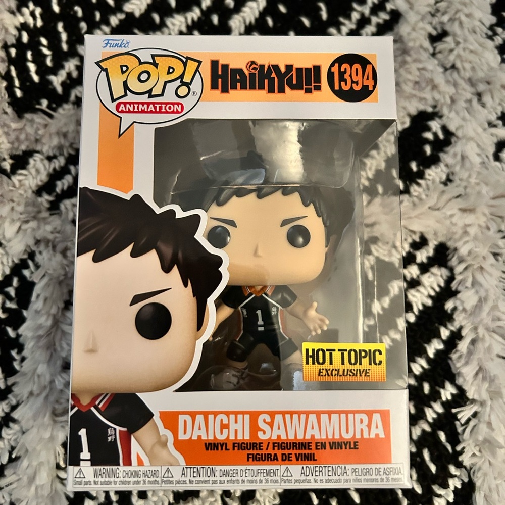 New in box Funko pop from anime show Haikyu
